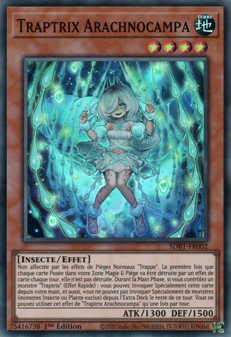 Traptrix Compétitif à partir de 3 Decks de Structure Yugioh France